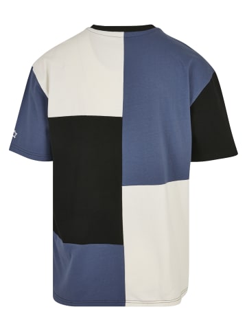 STARTER T-Shirts in vintageblue/black/palewhite