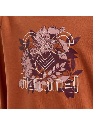 Hummel Kinder Sweatshirt "Liva Sweatshirt" in Braun
