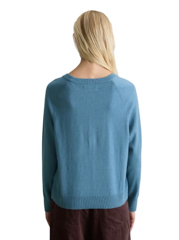 Marc O'Polo DENIM Strickpullover regular in Medium Blue Melange