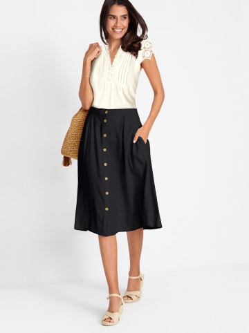 WITT WEIDEN Baumwoll-Modal-Shirt in ecru