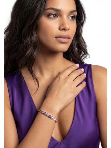 NAEMI Women Bracelet in Rose Gold Violet