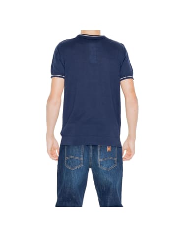 Hamaki-Ho Blau Herren Poloshirt
