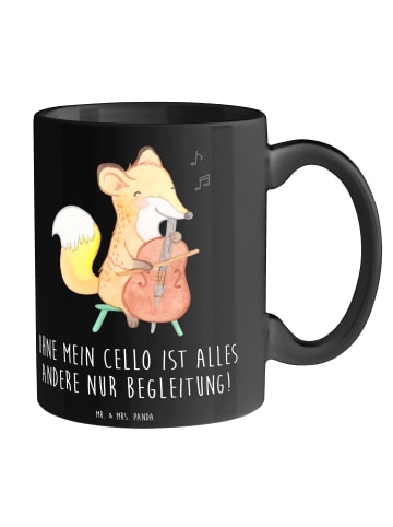 Mr. & Mrs. Panda Mug Zeichenllo Magie mit Spruch in Schwarz