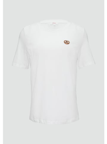 s.Oliver T-Shirt in 01D1_weiß