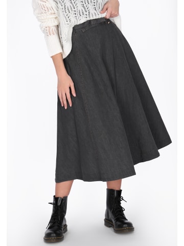 DreiMaster Women Skirt in grey denim
