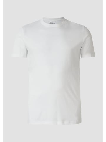 s.Oliver T-Shirt in 0100_weiß