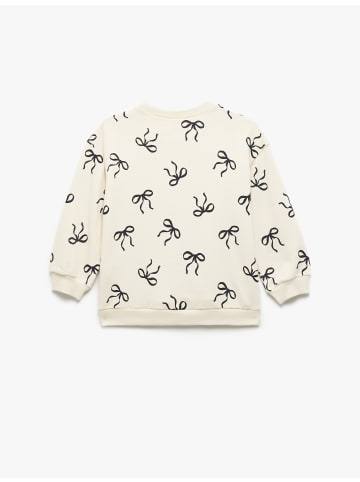KOTON SWEATSHIRTS in Beige Gemustert