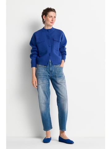 Rich & Royal Barrel Jeans mit Taschen in Denim Blue