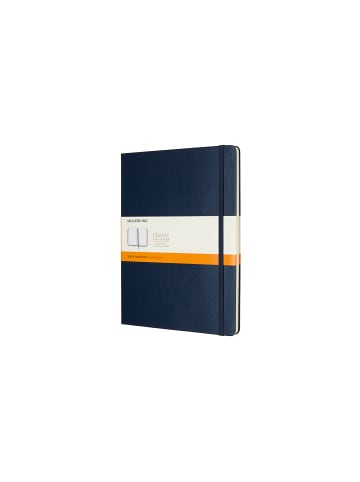 Moleskine Notizbuch mit festem Einband, 70g-Papier, Liniert "Classic" in Saphir