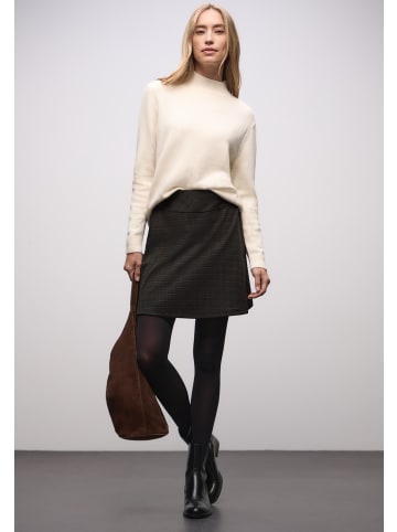 Street One 'Karierter Rock Lou' Schwarz