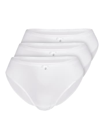 Sassa 3er Pack Slip in white