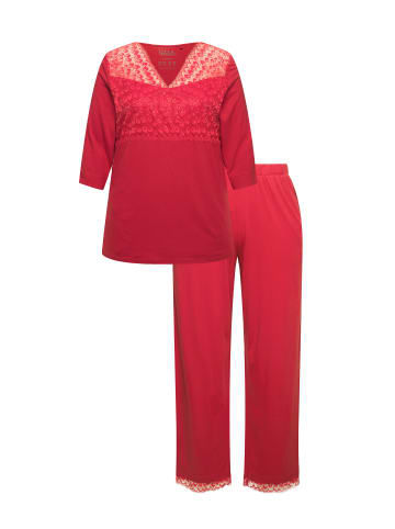 Ulla Popken Pyjama in salsa
