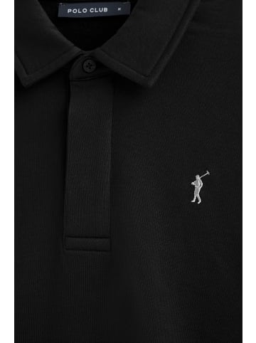 Polo Club Sweatshirt in Schwarz