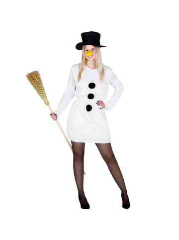 tectake Kurzes, sexy Kleid, weiß