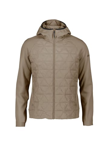 DOLOMITE M LATEMAR HYBRID INSULATED HOOD JACKET in Braun
