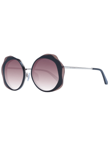 Ted Baker Frauen Sonnenbrille Rund Schwarz