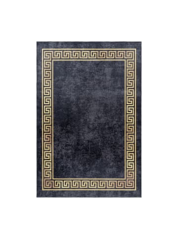 KADIMA DESIGN Teppich Flachgewebe Waschbar Mäander PIZOL Strapazierfähig OEKO-TEX