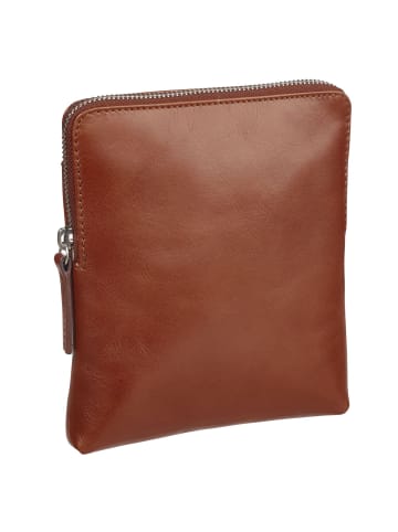 Leonhard Heyden Cambridge Umhängetasche Leder 16 cm in cognac