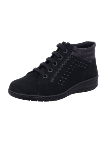 Solidus Komfort Stiefeletten in Schwarz