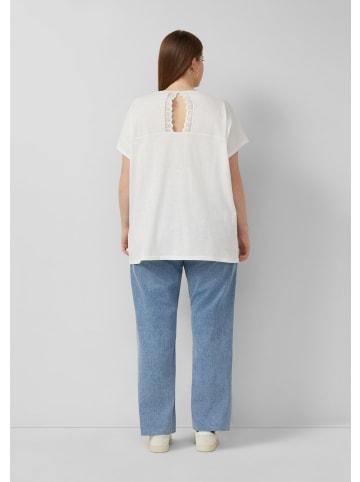 QS T-Shirt  in  0200_weiß