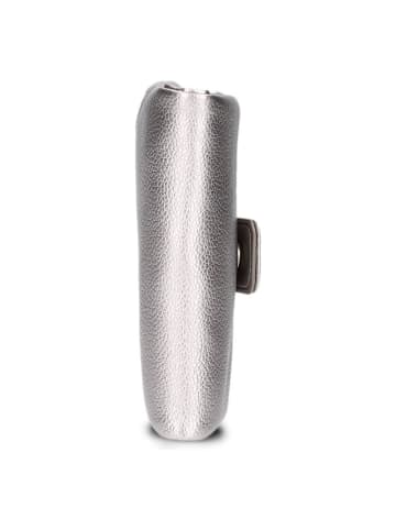 Zwei Mademoiselle Geldbörse 10 cm silver
