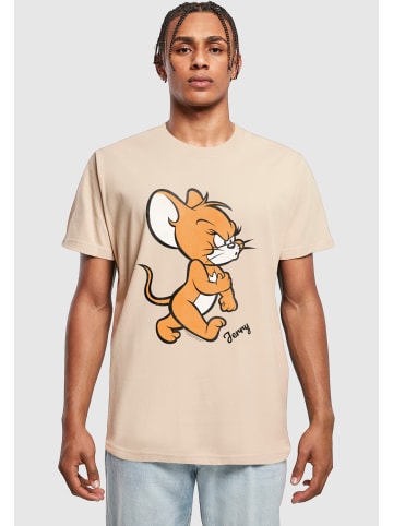 Merchcode Merchcode Herren Tom & Jerry - Angry Mouse T-Shirt in sand