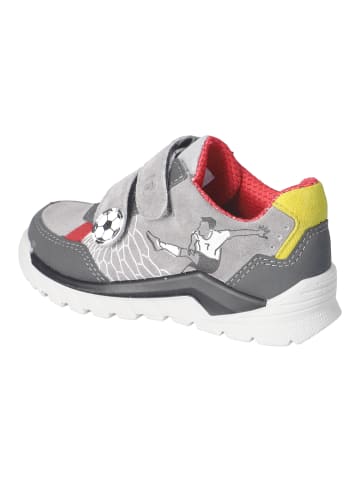 Ricosta Kindergarten Klett Halbschuh/Sneaker in grau
