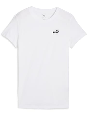 Puma T-Shirt "ESS Small No.1 Logo Tee" in Weiß