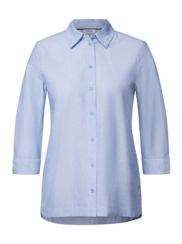 Cecil Langarmbluse in blouse blue