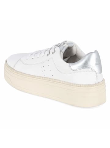 Bullboxer Plateau-Sneaker in weiß
