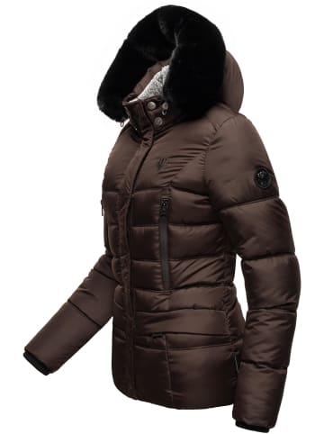 Marikoo Winterjacke Loveleen in Chocolate