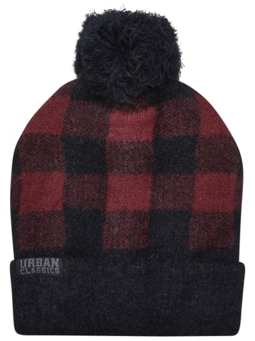 Urban Classics Beany in black/red