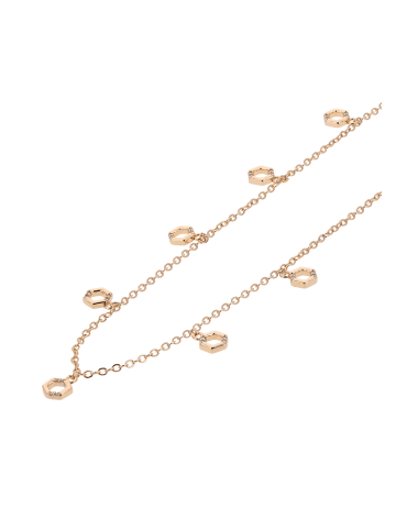 faina Women Chain Necklace in Rose Gold