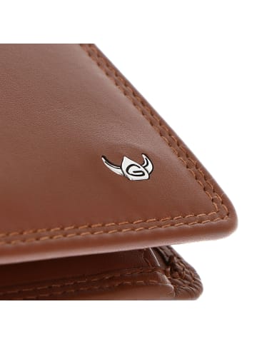 Golden Head Polo Geldbörse RFID Leder 12 cm in cognac