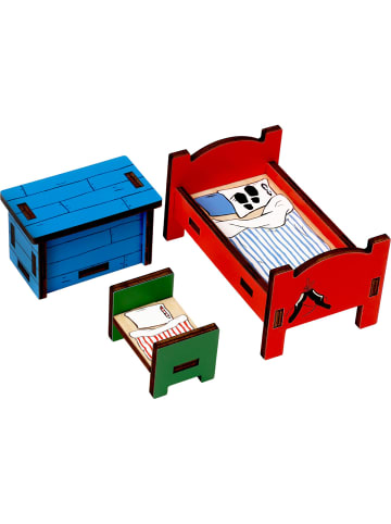 Pippi Langstrumpf Puppenhauszubehör Schlafzimmer in multicolor