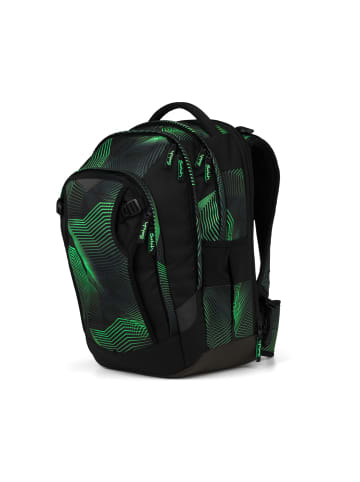 Satch Schulrucksack MATCH PLUS "Seismic Green" in Grün