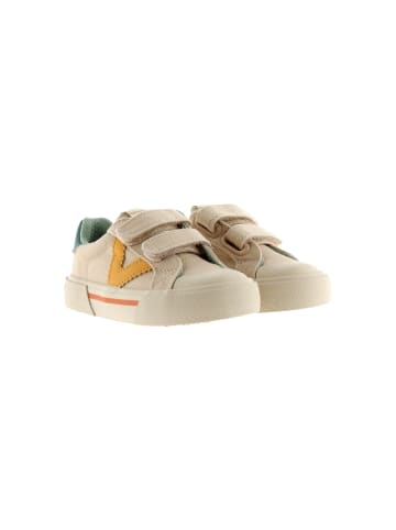 Victoria Klettverschluss-Sneaker für Kinder Beige