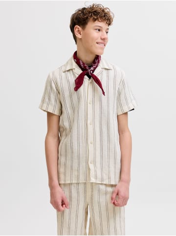 JACK & JONES Junior Hemd in Antique White