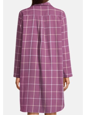 Seidensticker Nachthemd Classic Flanell in Mauve shadow
