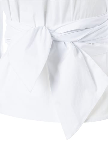 More & More Wickelbluse in white