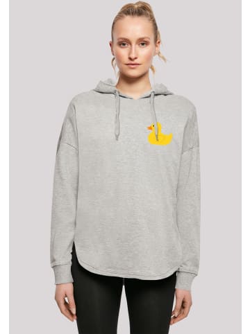 F4NT4STIC Oversized Hoodie Yellow Rubber Duck OVERSIZE HOODIE in grau