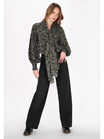 DreiMaster Women Shirt in black flower