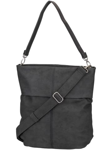 Zwei Beuteltasche Mademoiselle M140 in Nubuk/Stone