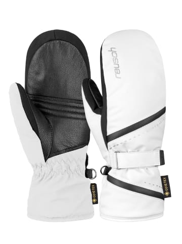 Reusch Alexa GTX Mitten Fäustling Alexa GTX Mitten in white / black