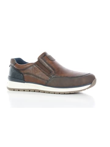Slipper in Cognac