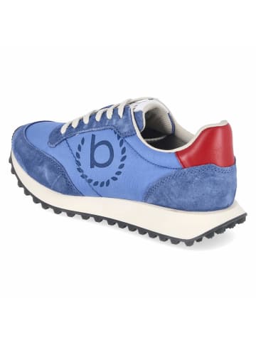 Bugatti Schnürhalbschuh in blau