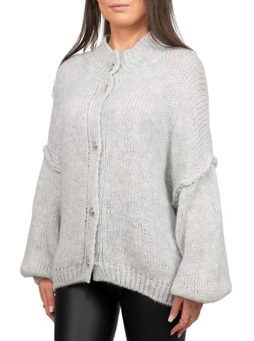 Reichstadt Strickjacke One Size in Light Grey