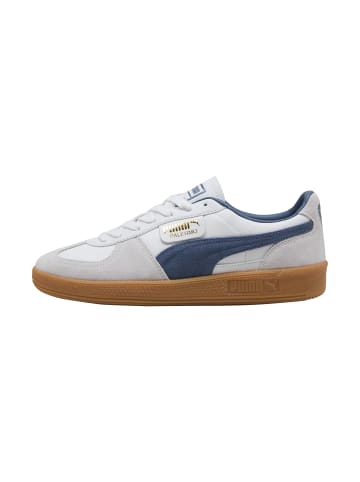 Puma Palerma Lth Low-Top-Sneaker aus Leder Weiß