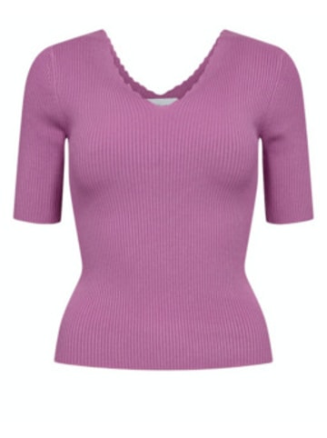 NÜMPH Cropped Pullover für in Lila