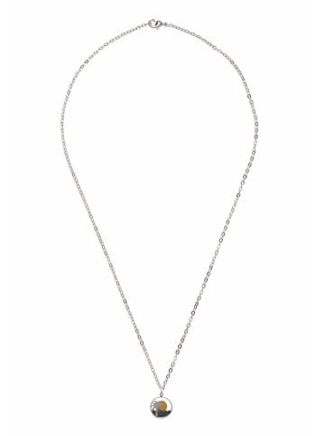 Gemshine Kette mit Anhänger Maritim Nautics Meer Unterwasser Welt in silver coloured